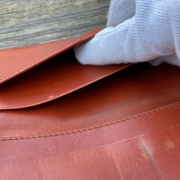 Louis Vuitton Epi Leather Porte Yen Cartes Credit Bifold Long Wallet Made Spain - Picture 9 of 12